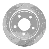 R1 Concepts 1993-2004 Chrysler Concorde Rear Left Drilled & Slotted Geoperformance Rotor by R1 Concepts 830-40012L