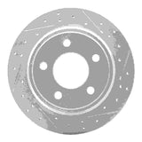 R1 Concepts 1993-2004 Chrysler 300M Rear Right Drilled & Slotted Geoperformance Rotor by R1 Concepts 830-40012R