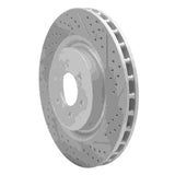 Dynamic Friction 2003-2017 Dodge Viper Rear Right Drilled & Slotted Geoperformance Rotor by Dynamic Friction Company 830-40023R
