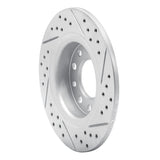 Dynamic Friction 2013-2016 Dodge Dart Rear Left Drilled & Slotted Geoperformance Rotor by Dynamic Friction Company 830-40030L