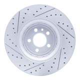 Dynamic Friction 2014-2023 Dodge Charger Front Right Drilled & Slotted Geoperformance Rotor by Dynamic Friction Company 830-40035R