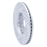 Dynamic Friction 2014-2023 Dodge Charger Front Right Drilled & Slotted Geoperformance Rotor by Dynamic Friction Company 830-40035R