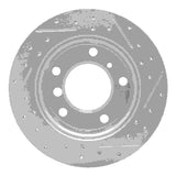 Dynamic Friction 2002-2018 Dodge Sprinter 3500 Rear Left Drilled & Slotted Geoperformance Rotor by Dynamic Friction Company 830-40038L