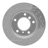 Dynamic Friction 2002-2018 Dodge Sprinter 3500 Rear Right Drilled & Slotted Geoperformance Rotor by Dynamic Friction Company 830-40038R