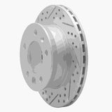 Dynamic Friction 2002-2006 Dodge Sprinter 2500 Front Left Drilled & Slotted Geoperformance Rotor by Dynamic Friction Company 830-40041L