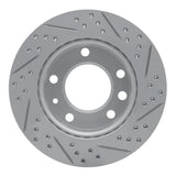 Dynamic Friction 2002-2006 Dodge Sprinter 2500 Front Left Drilled & Slotted Geoperformance Rotor by Dynamic Friction Company 830-40041L