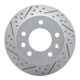 Dynamic Friction 2002-2006 Dodge Sprinter 2500 Front Left Drilled & Slotted Geoperformance Rotor by Dynamic Friction Company 830-40041L