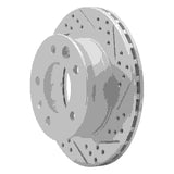 Dynamic Friction 2002-2006 Dodge Sprinter 2500 Front Right Drilled & Slotted Geoperformance Rotor by Dynamic Friction Company 830-40041R