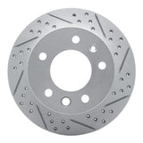 Dynamic Friction 2002-2006 Dodge Sprinter 2500 Front Right Drilled & Slotted Geoperformance Rotor by Dynamic Friction Company 830-40041R