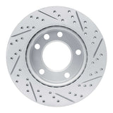 Dynamic Friction 2002-2006 Dodge Sprinter 3500 Front Left Drilled & Slotted Geoperformance Rotor by Dynamic Friction Company 830-40042L