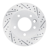 Dynamic Friction 2002-2006 Dodge Sprinter 3500 Front Right Drilled & Slotted Geoperformance Rotor by Dynamic Friction Company 830-40042R