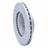 Dynamic Friction 2006-2025 American Coach Patriot Front Left Drilled & Slotted Geoperformance Rotor by Dynamic Friction Company 830-40043L