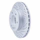 Dynamic Friction 2006-2025 American Coach Patriot Front Right Drilled & Slotted Geoperformance Rotor by Dynamic Friction Company 830-40043R