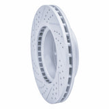 Dynamic Friction 2006-2025 American Coach Patriot Front Right Drilled & Slotted Geoperformance Rotor by Dynamic Friction Company 830-40043R