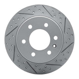 Dynamic Friction 2006-2018 Dodge Sprinter 3500 Rear Right Drilled & Slotted Geoperformance Rotor by Dynamic Friction Company 830-40044R