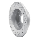 Dynamic Friction 2006-2018 Dodge Sprinter 3500 Rear Right Drilled & Slotted Geoperformance Rotor by Dynamic Friction Company 830-40044R