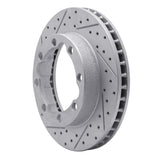 R1 Concepts 1988-2000 Chevrolet Suburban 1500 Front Left Drilled & Slotted Geoperformance Rotor by R1 Concepts 830-40045L