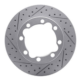 R1 Concepts 1988-2000 Chevrolet Suburban 1500 Front Left Drilled & Slotted Geoperformance Rotor by R1 Concepts 830-40045L