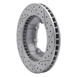 R1 Concepts 1988-2000 Chevrolet Suburban 1500 Front Left Drilled & Slotted Geoperformance Rotor by R1 Concepts 830-40045L