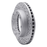 R1 Concepts 1988-2000 Chevrolet K2500 Suburban Front Right Drilled & Slotted Geoperformance Rotor by R1 Concepts 830-40045R