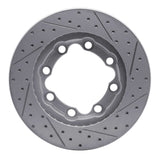 R1 Concepts 1988-2000 Chevrolet K2500 Suburban Front Right Drilled & Slotted Geoperformance Rotor by R1 Concepts 830-40045R