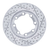 R1 Concepts 1992-2000 Chevrolet K3500 Front Left Drilled & Slotted Geoperformance Rotor by R1 Concepts 830-40052L
