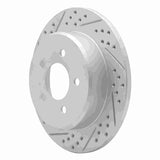 R1 Concepts 1997-2007 Chrysler Town & Country Rear Left Drilled & Slotted Geoperformance Rotor by R1 Concepts 830-40083L