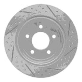 R1 Concepts 1997-2007 Chrysler Town & Country Rear Left Drilled & Slotted Geoperformance Rotor by R1 Concepts 830-40083L