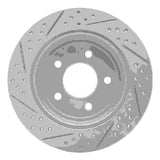 R1 Concepts 1997-2007 Chrysler Town & Country Rear Right Drilled & Slotted Geoperformance Rotor by R1 Concepts 830-40083R