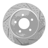 R1 Concepts 1997-2007 Chrysler Town & Country Rear Right Drilled & Slotted Geoperformance Rotor by R1 Concepts 830-40083R