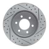 R1 Concepts 1997-2002 Dodge Dakota Rwd Front Left Drilled & Slotted Geoperformance Rotor by R1 Concepts 830-40084L