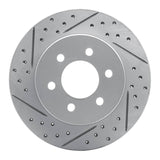 R1 Concepts 1997-2002 Dodge Dakota Rwd Front Left Drilled & Slotted Geoperformance Rotor by R1 Concepts 830-40084L