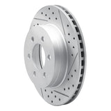 R1 Concepts 1997-2002 Dodge Dakota RWD Front Right Drilled & Slotted Geoperformance Rotor by R1 Concepts 830-40084R
