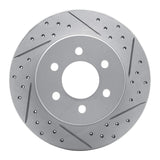 R1 Concepts 1997-2002 Dodge Dakota RWD Front Right Drilled & Slotted Geoperformance Rotor by R1 Concepts 830-40084R