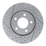 R1 Concepts 2001-2007 Chrysler Town & Country Front Left Drilled & Slotted Geoperformance Rotor by R1 Concepts 830-40091L