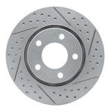 R1 Concepts 2001-2007 Chrysler Voyager Front Right Drilled & Slotted Geoperformance Rotor by R1 Concepts 830-40091R