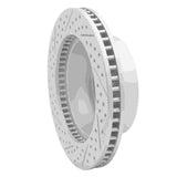 Dynamic Friction 2003-2008 Dodge Ram 3500 Front Right Drilled & Slotted Geoperformance Rotor by Dynamic Friction Company 830-40102R