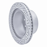 Dynamic Friction 2003-2008 Dodge Ram 1500 Pickup Rear Right Drilled & Slotted Geoperformance Rotor by Dynamic Friction Company 830-40103R