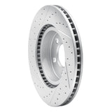 Dynamic Friction 2004-2006 Dodge Ram 1500 Pickup Front Right Drilled & Slotted Geoperformance Rotor by Dynamic Friction Company 830-40104R