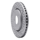 Dynamic Friction 2008-2016 Chrysler Town & Country Front Right Drilled & Slotted Geoperformance Rotor by Dynamic Friction Company 830-40107R