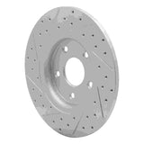 Dynamic Friction 2012-2020 Chrysler Town & Country Rear Right Drilled & Slotted Geoperformance Rotor by Dynamic Friction Company 830-40113R