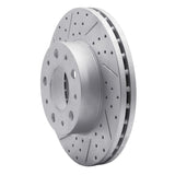 Dynamic Friction 2014-2026 Ram Promaster 2500 Front Left Drilled & Slotted Geoperformance Rotor by Dynamic Friction Company 830-40114L