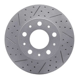 Dynamic Friction 2014-2026 Ram Promaster 2500 Front Left Drilled & Slotted Geoperformance Rotor by Dynamic Friction Company 830-40114L