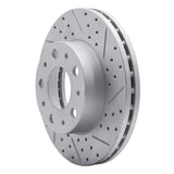 Dynamic Friction 2014-2026 Ram Promaster 3500 Front Right Drilled & Slotted Geoperformance Rotor by Dynamic Friction Company 830-40114R