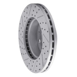 Dynamic Friction 2014-2026 Ram Promaster 3500 Front Right Drilled & Slotted Geoperformance Rotor by Dynamic Friction Company 830-40114R