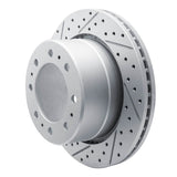 Dynamic Friction 2009-2025 Dodge Ram 4000 (Mexico) Rear Left Drilled & Slotted Geoperformance Rotor by Dynamic Friction Company 830-40118L