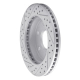 Dynamic Friction 2021-2025 Jeep Wagoneer L Rear Right Drilled & Slotted Geoperformance Rotor by Dynamic Friction Company 830-40126R