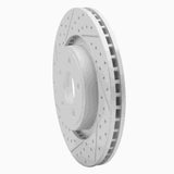 Dynamic Friction 2006-2010 Jeep Grand Cherokee Front Left Drilled & Slotted Geoperformance Rotor by Dynamic Friction Company 830-42002L