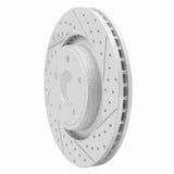 Dynamic Friction 2006-2010 Jeep Grand Cherokee Front Right Drilled & Slotted Geoperformance Rotor by Dynamic Friction Company 830-42002R