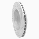 Dynamic Friction 2006-2010 Jeep Grand Cherokee Rear Left Drilled & Slotted Geoperformance Rotor by Dynamic Friction Company 830-42003L